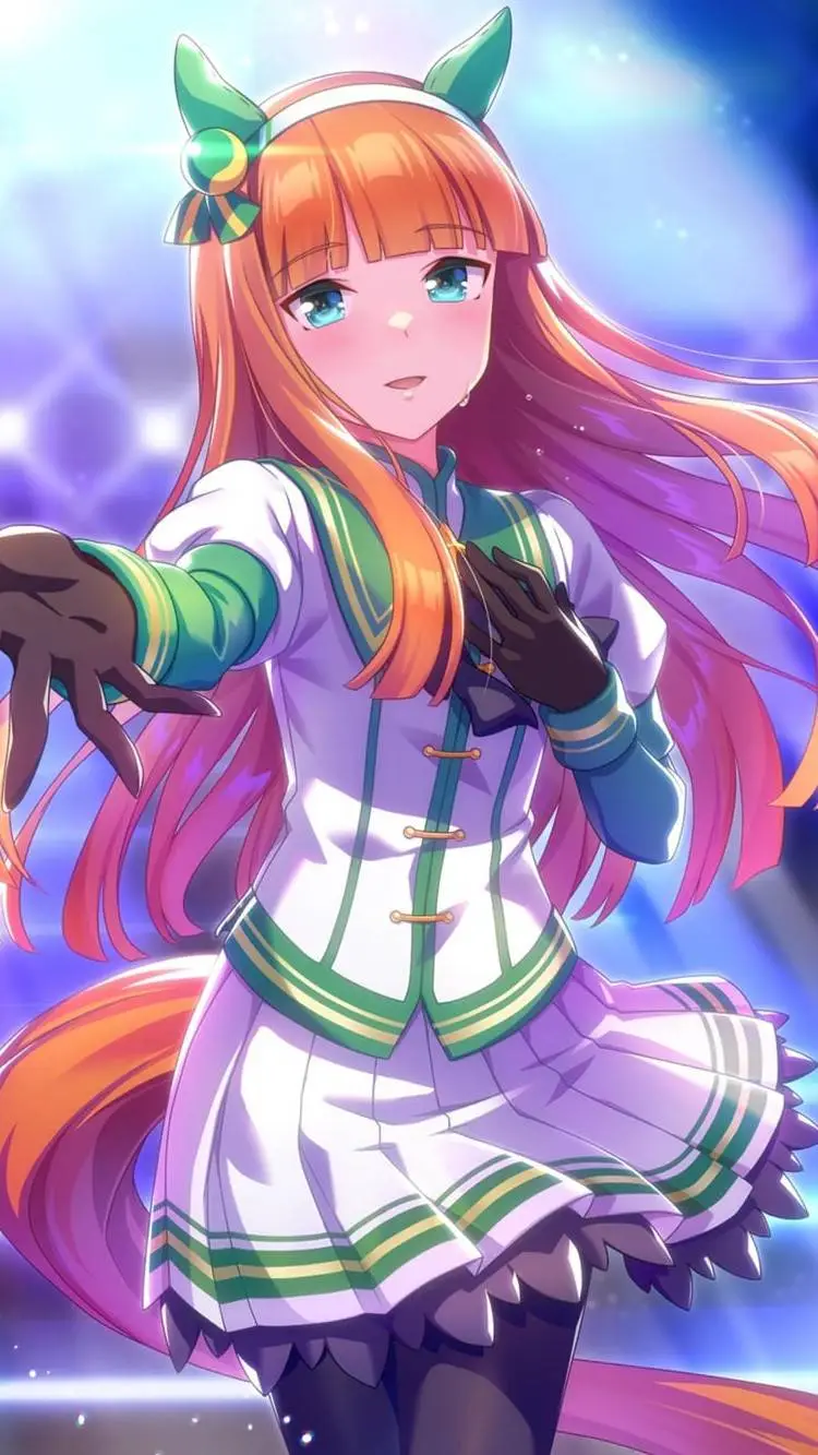 ai character: Silence Suzuka  background