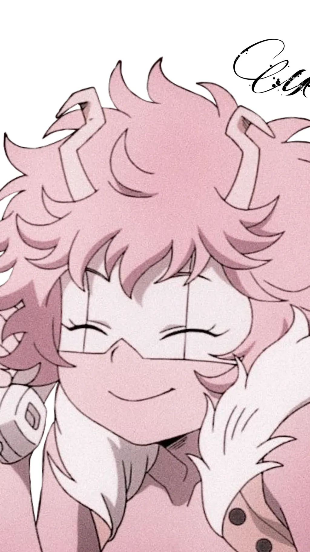 ai character: Mina ashido  background