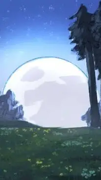 ai character: MHA Campfire background