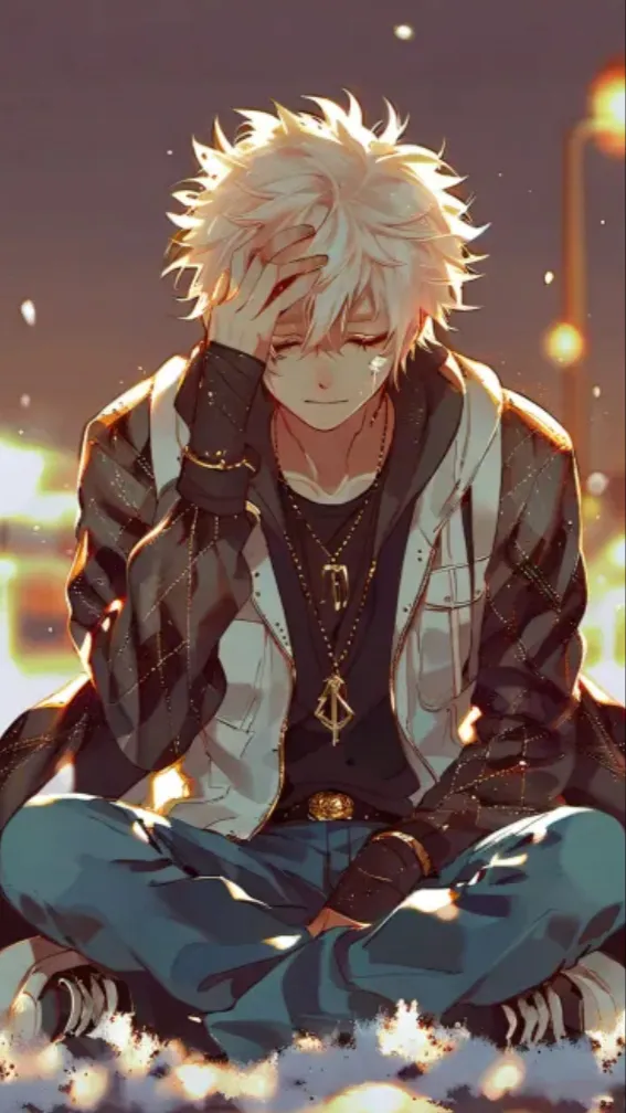 ai character: Homeless bakugo background