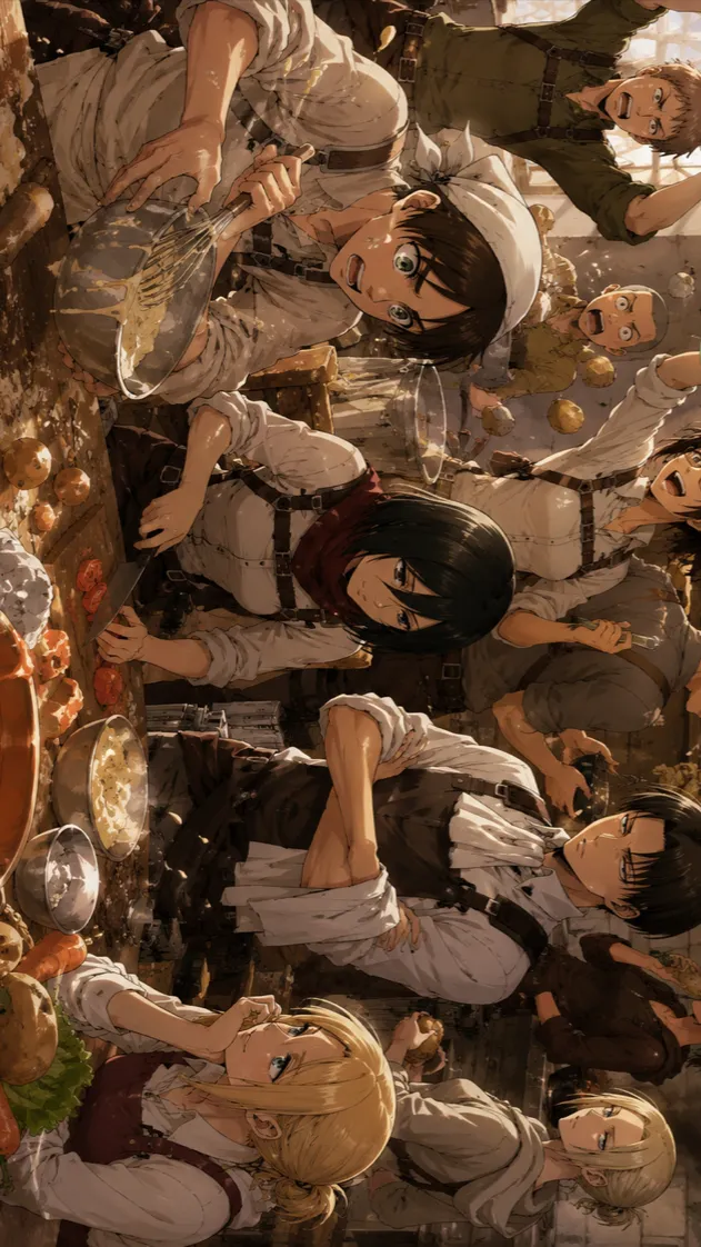 Talkie AI - Chat with aot (cooking fail)