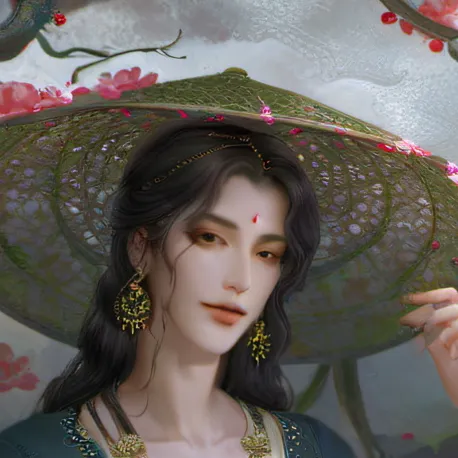 chat with ai character: Pink hair!!