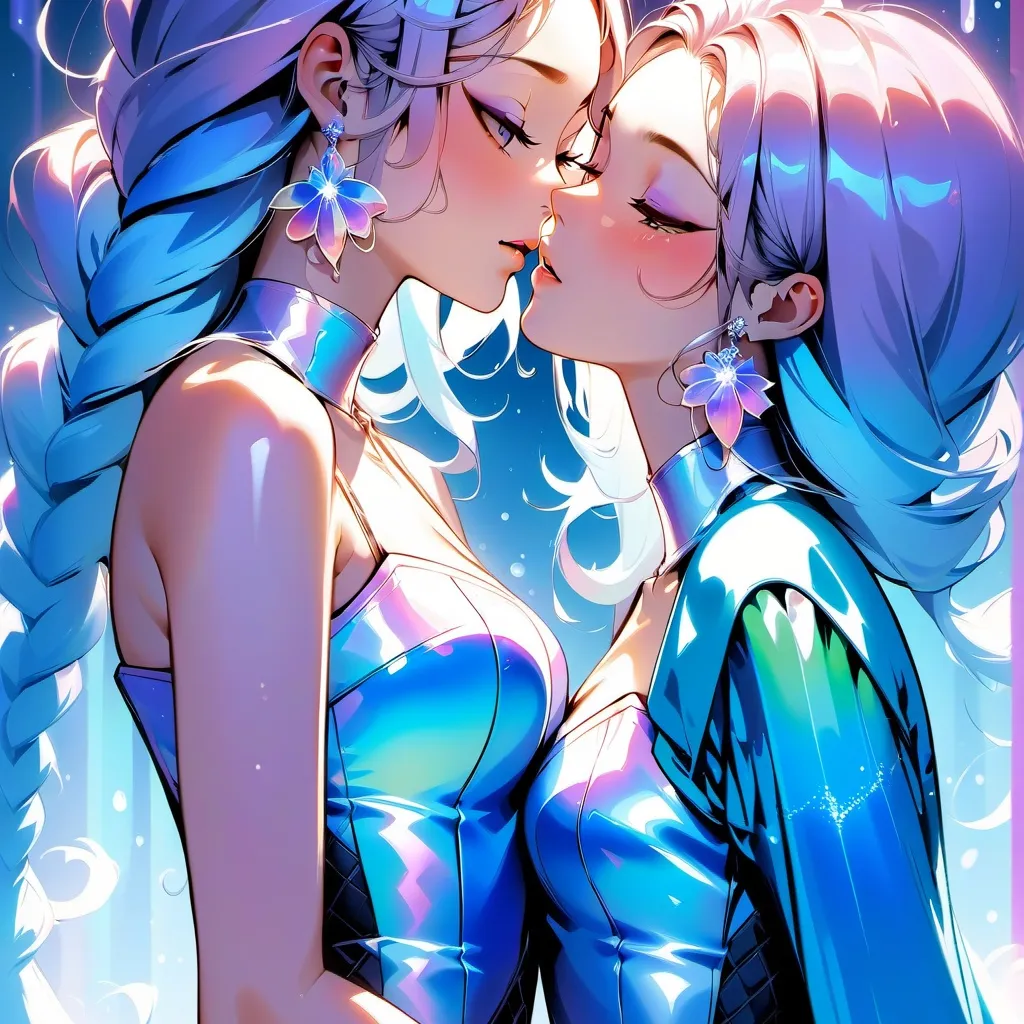 chat with ai character: lesbian girls