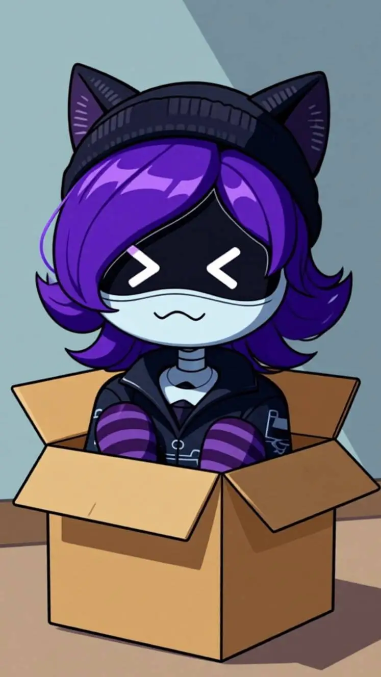 ai character: ✨uzi✨ background