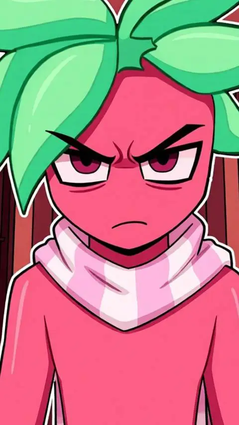 ai character: sprout celoso?.... background