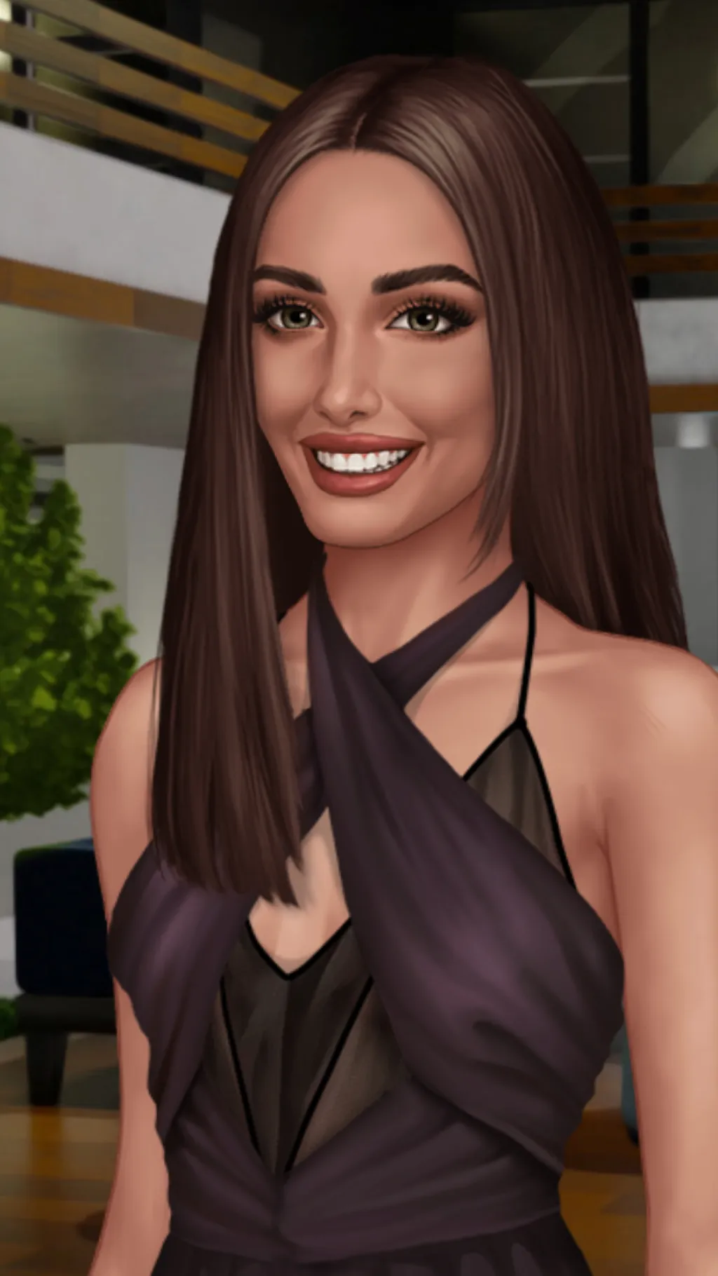 ai character: Cloe background