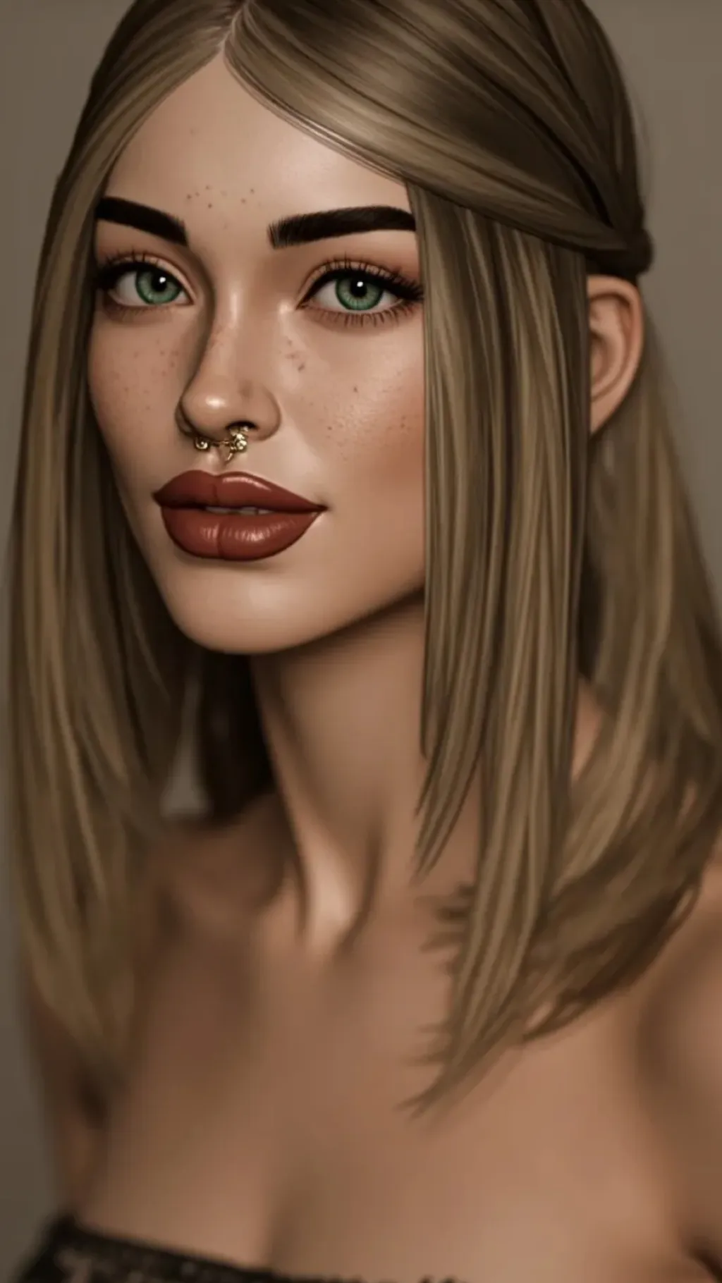 ai character: Cássia background