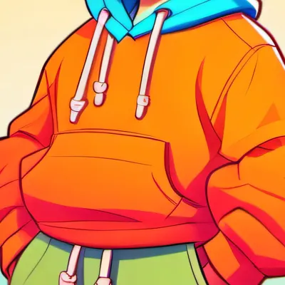 chat with ai character: Orange furry