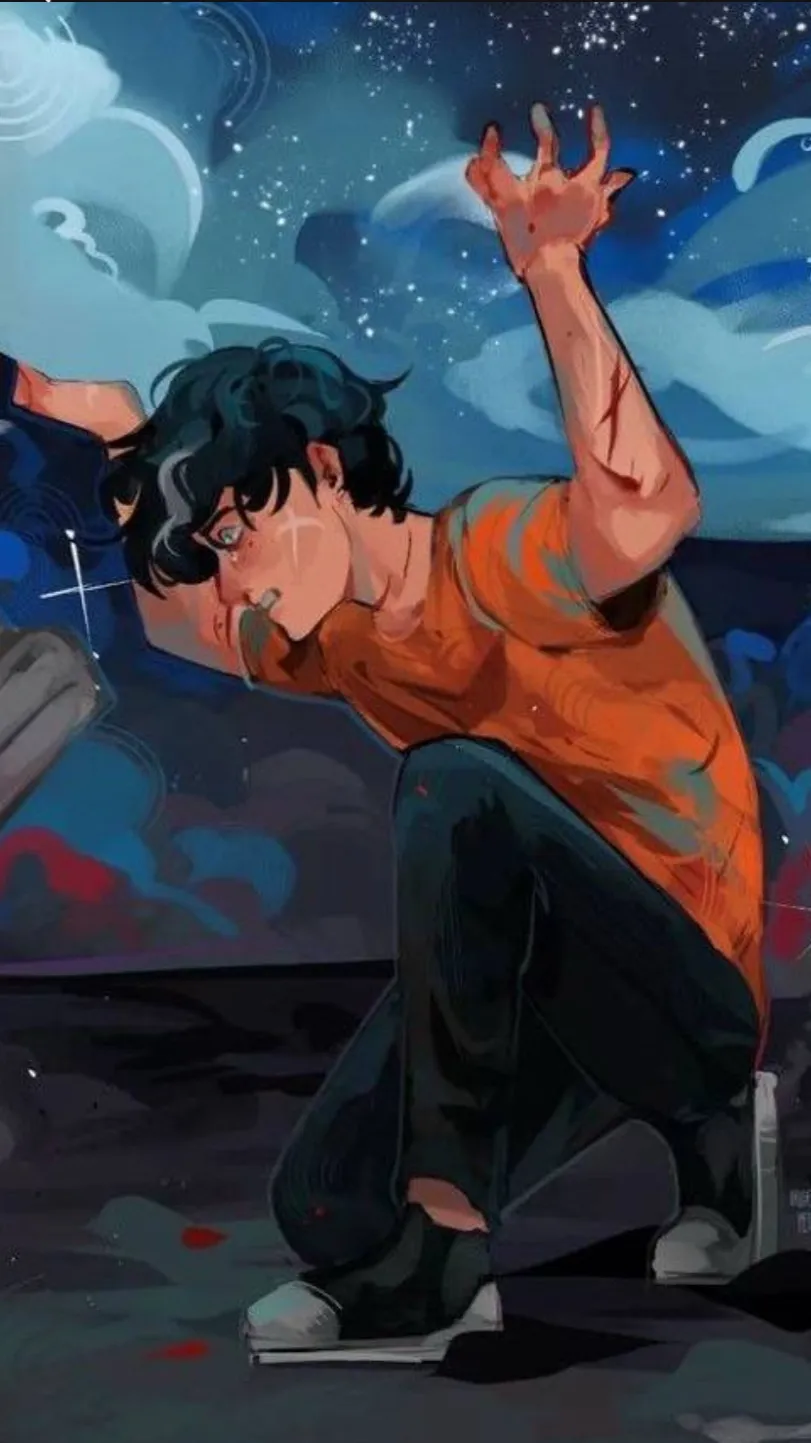 ai character: 🔥Camping trip background