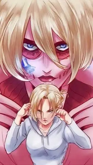 ai character: Annie Female titan background