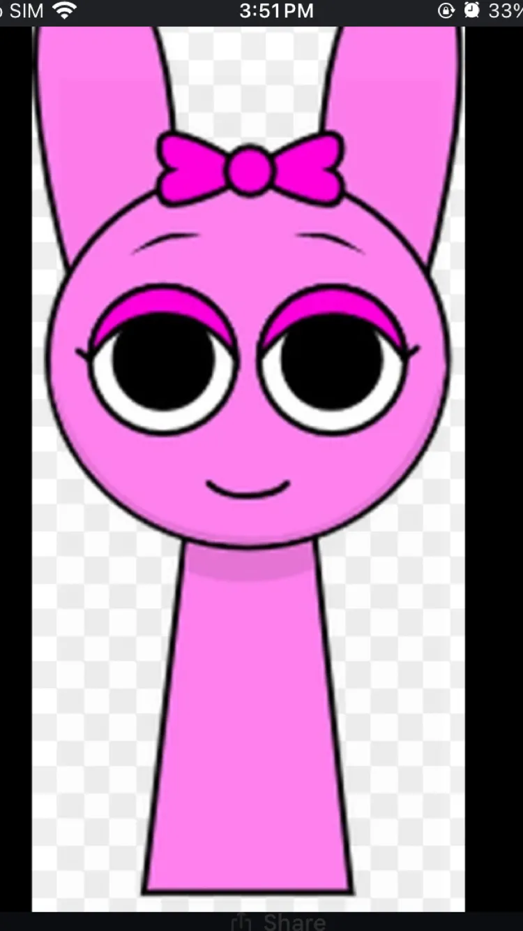 ai character: Pinki background