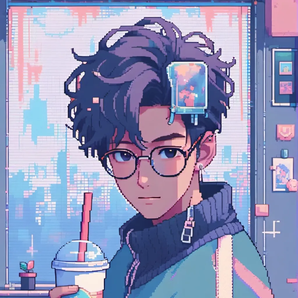 chat with ai character: cute boy