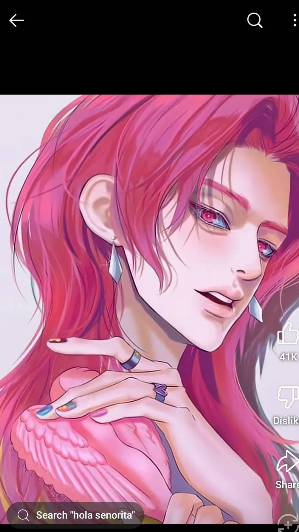 ai character: romance  background