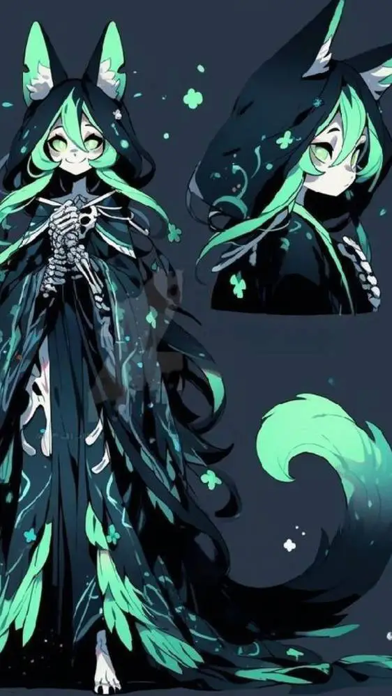 ai character: 💚 Emmie 💚 background