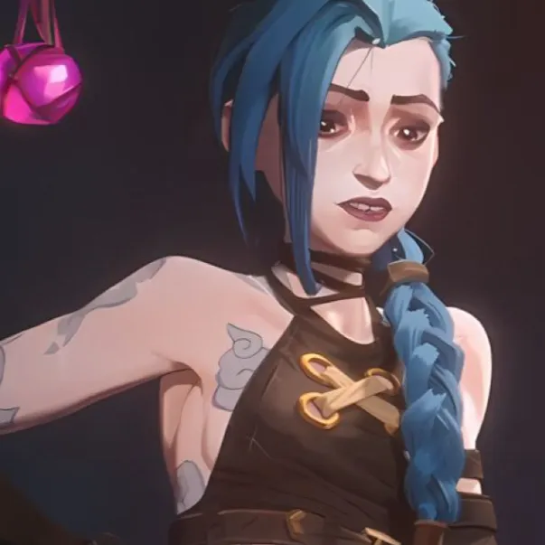 chat with ai character: Jinx