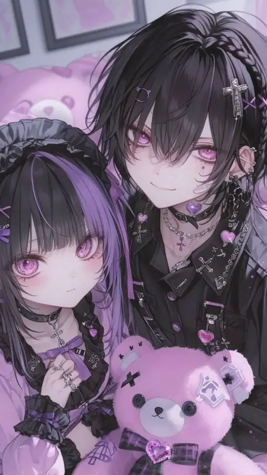 ai character: U & laylay  background