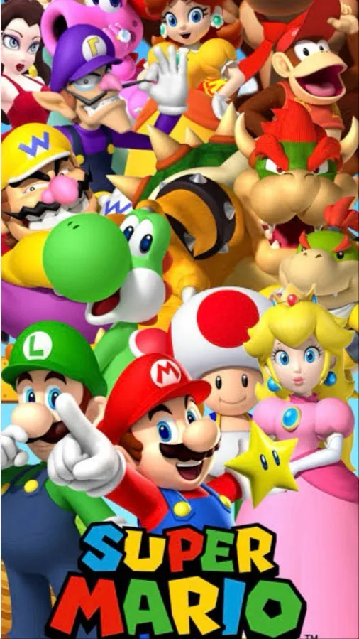 ai character: Super Mario Bros  background