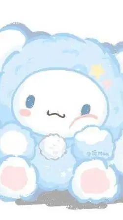 ai character: cinnamon roll background