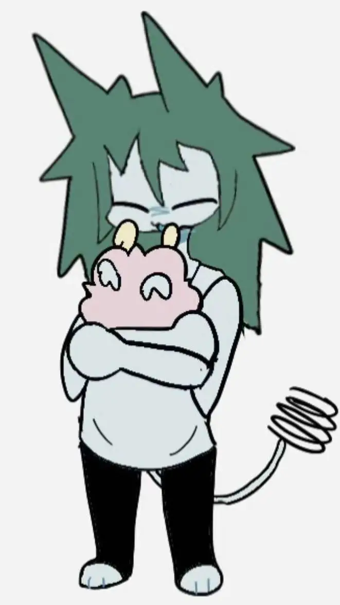 ai character: lettuce emoticon background