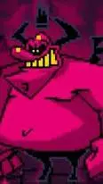 ai character: satan background