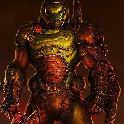 chat with ai character: doomguy