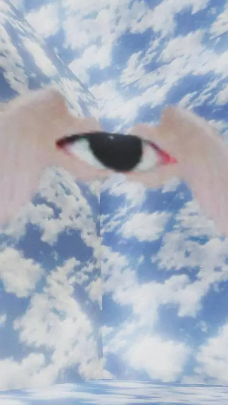 ai character: Dreamcore Eye background