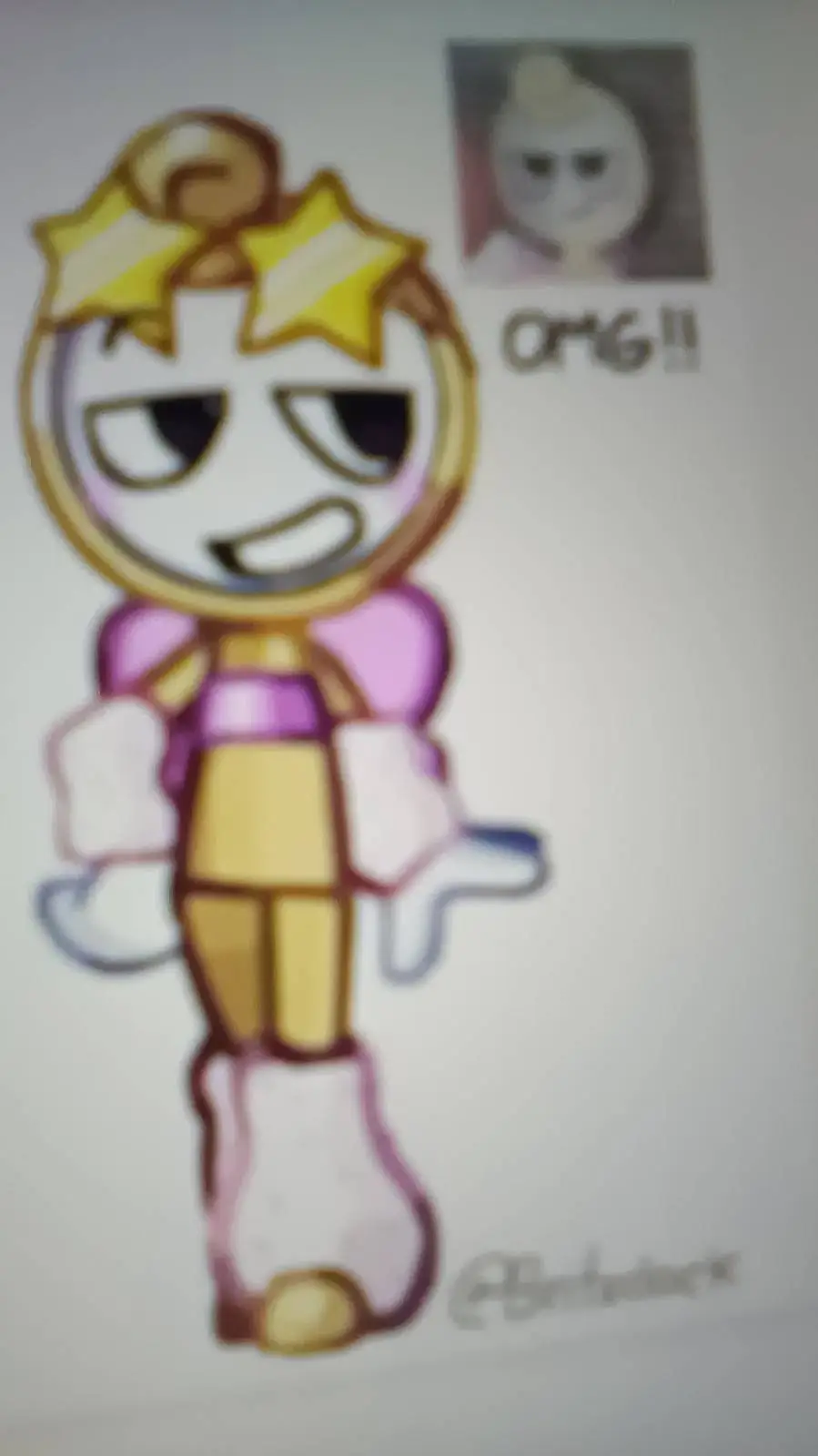 ai character: GLISTEN!!! background