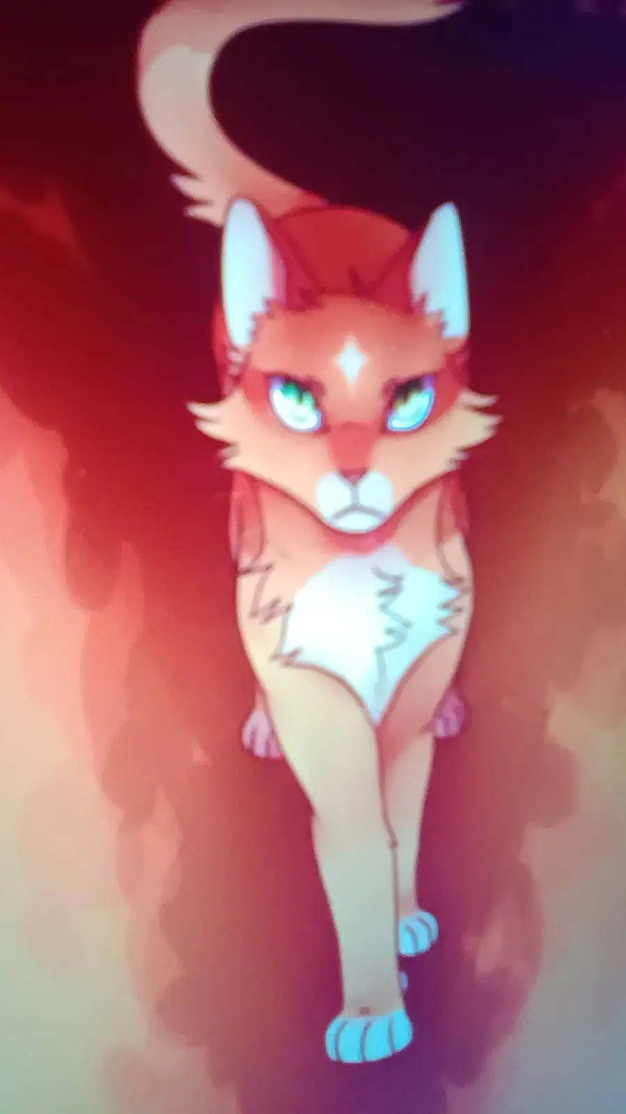 ai character: Firestar background