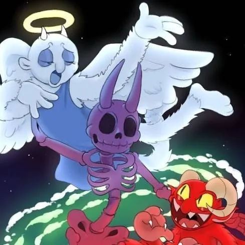 chat with ai character: Angel and Devil