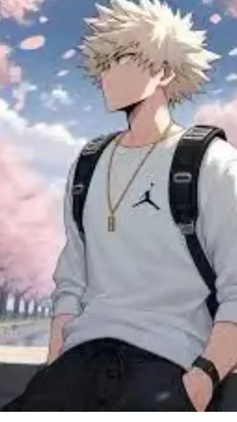 ai character: sus bakugo  background