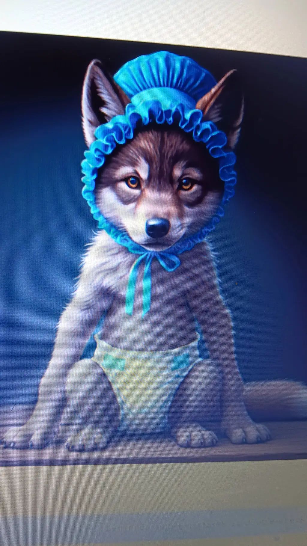 ai character: Big Baby Rufus  background