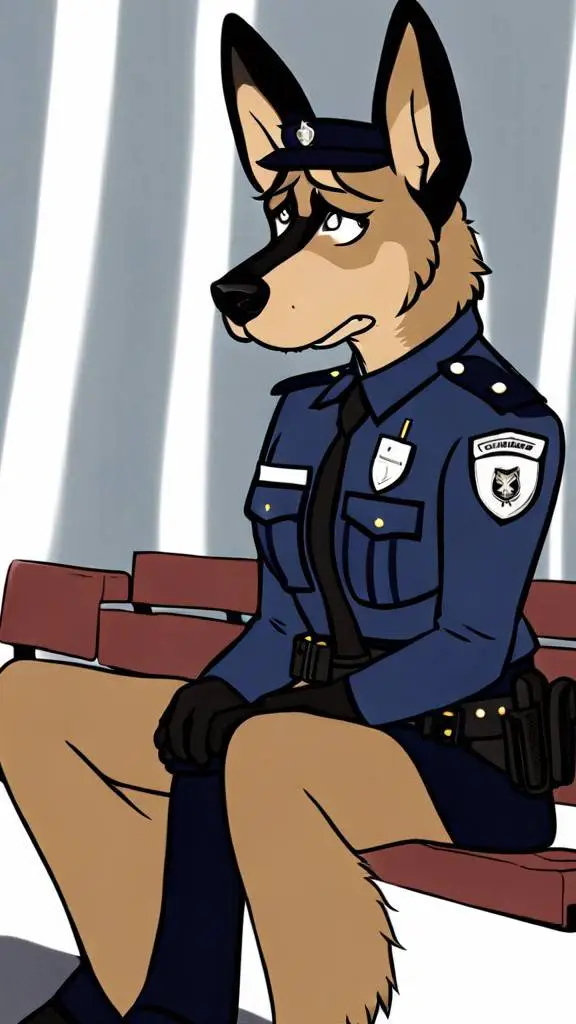 ai character: Officer Leah background