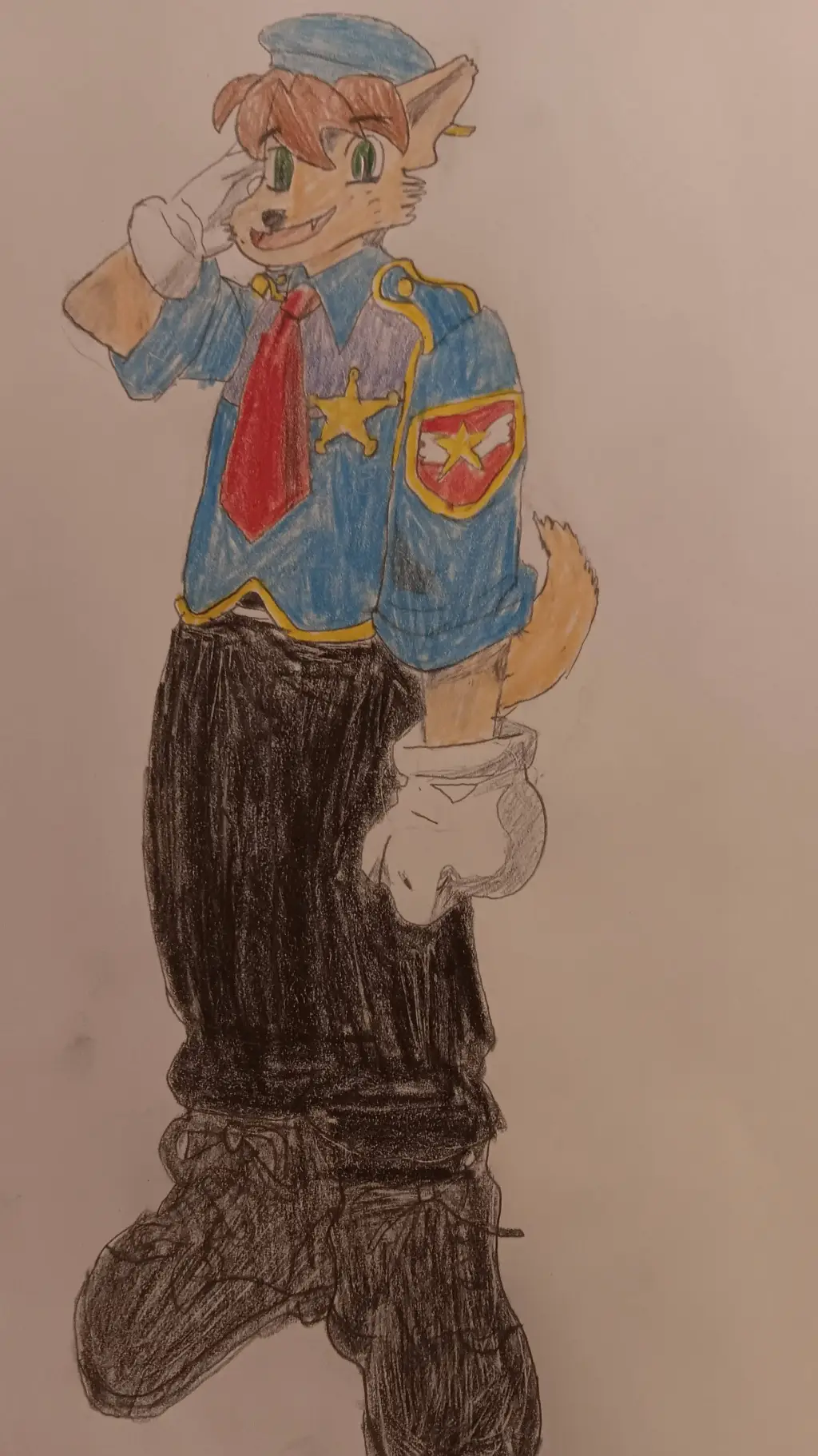 ai character:  Waffle Ryebread background