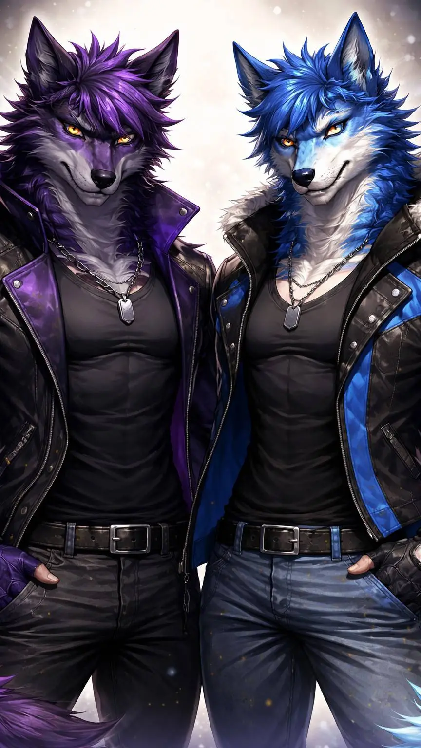 ai character: Victor and Vito background