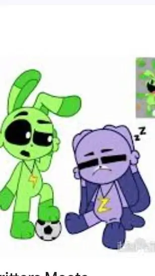 ai character: hoppy & floppy background