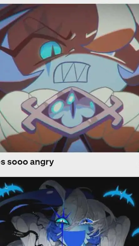 ai character: Shadow Milk Cookie background