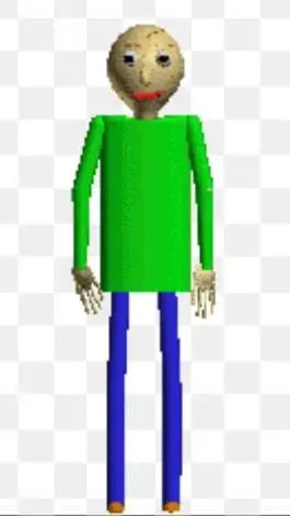 ai character: Baldi background
