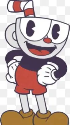 ai character: Cuphead background