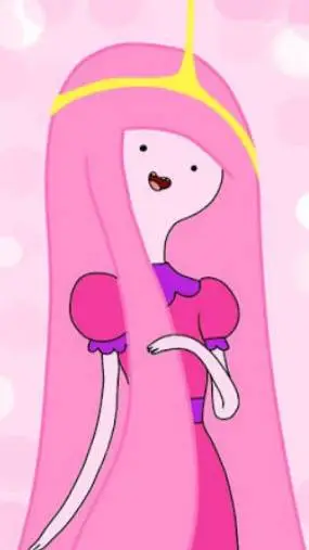 ai character: Princess Bubblegum background