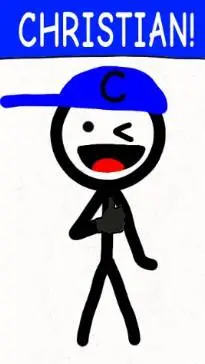 ai character: Christian Waters background