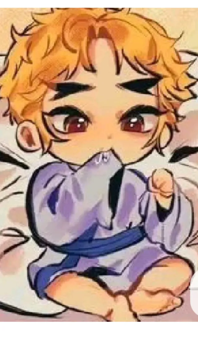 ai character: baby rengoku  background