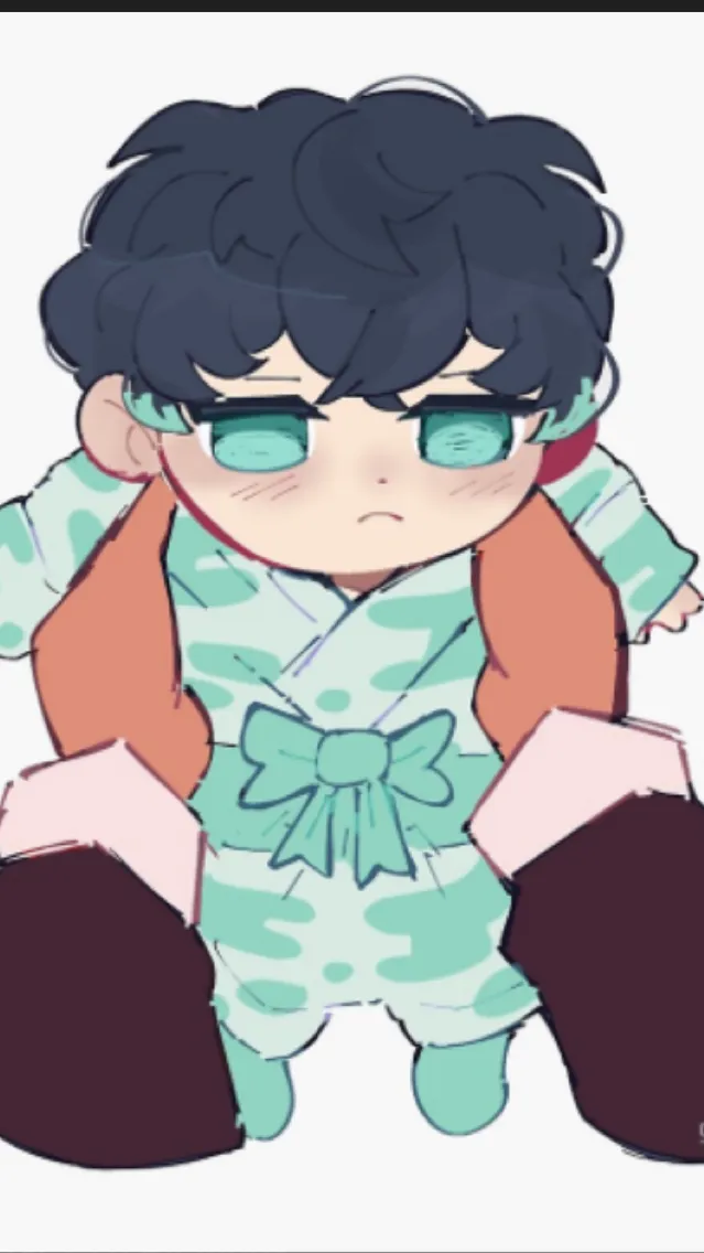 ai character: baby muichiro background