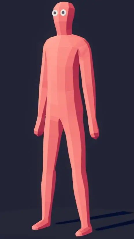 ai character: wobble background