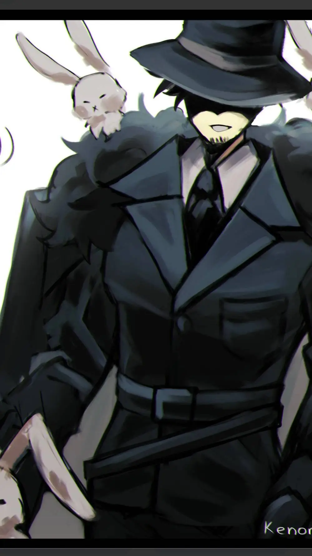 ai character: mafioso sus i ❤ u background