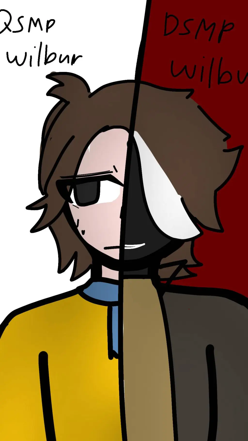 ai character: QSMP + DSMP  background