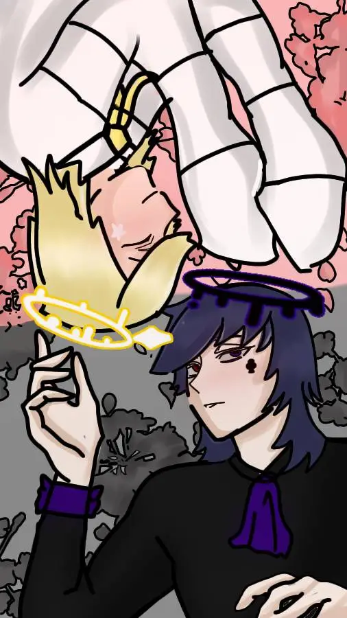 ai character: 💜kingdoms💛 background