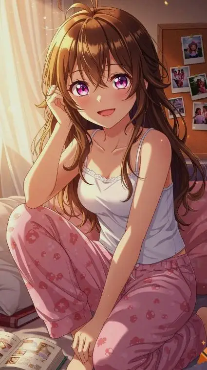 ai character: 🤍🩷Josie🩷🤍 background