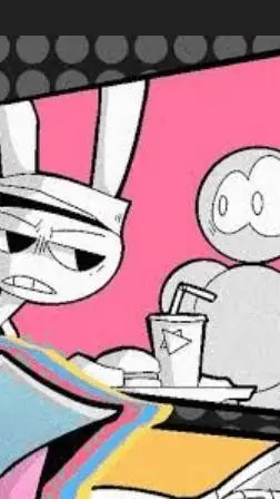 ai character: andoid wolfman background