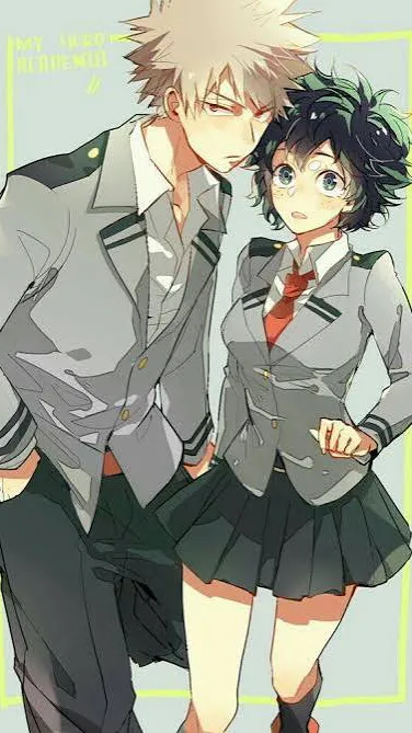 ai character: Bakugo x Izumi  background