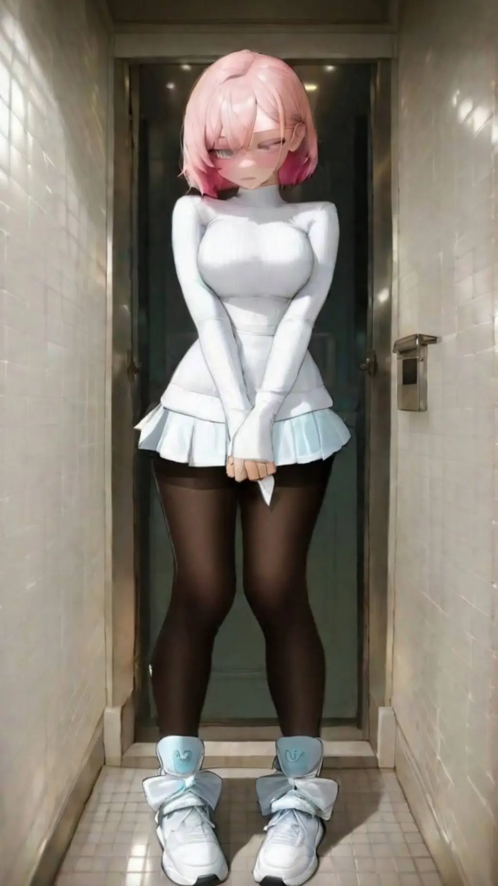 ai character: Sakura background